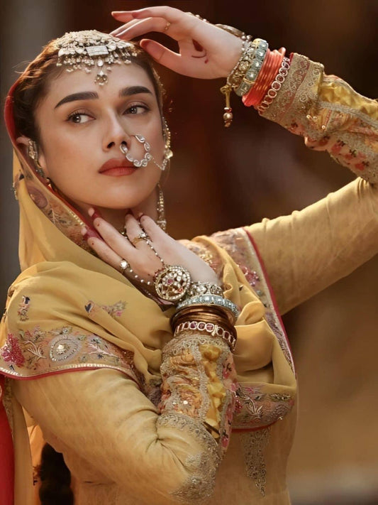 Ishhaara Bibbo Jaan Heeramandi Look Inspired Jewellery
