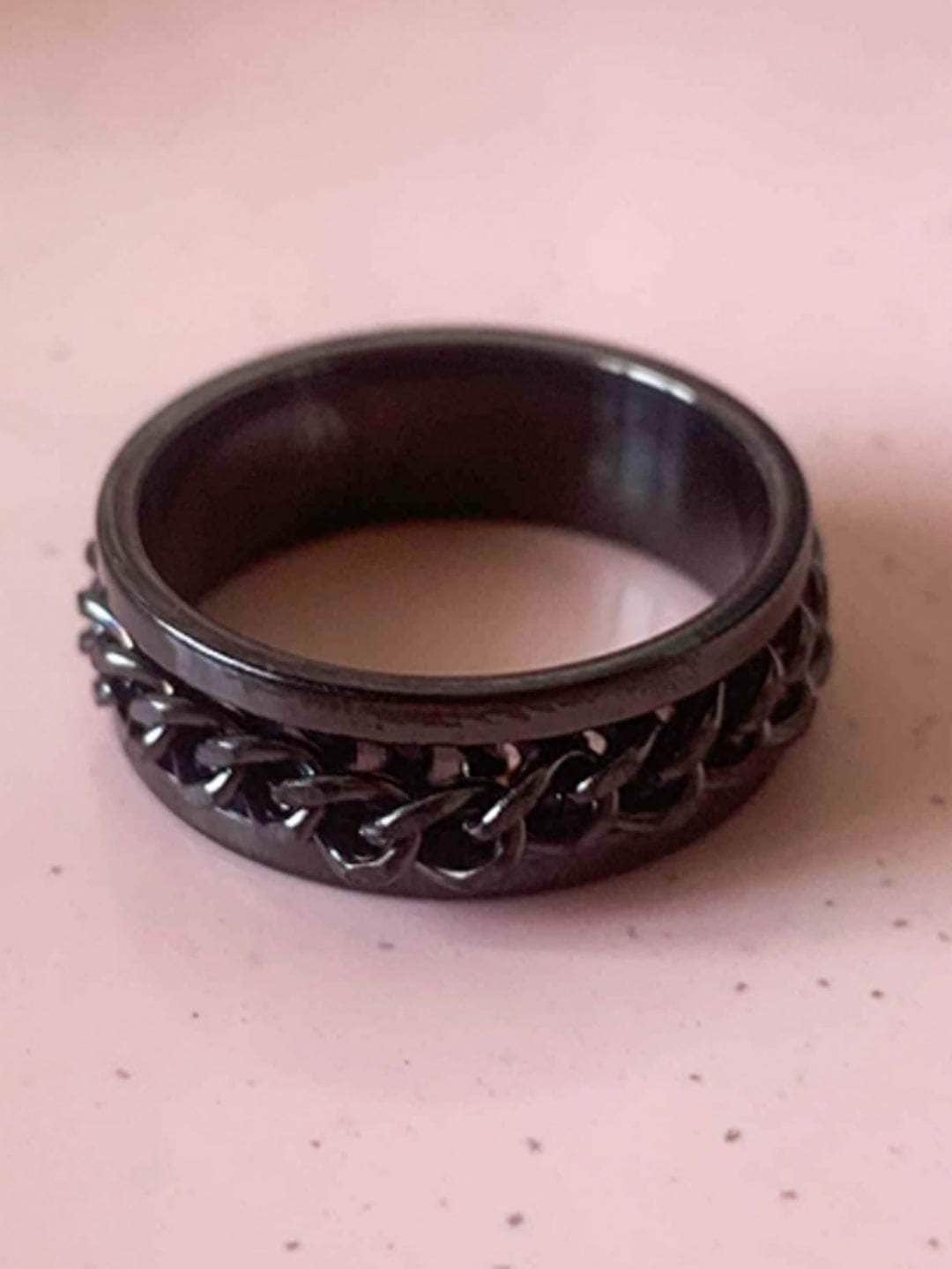 Ishhaara Silver Chained Harmony Ring