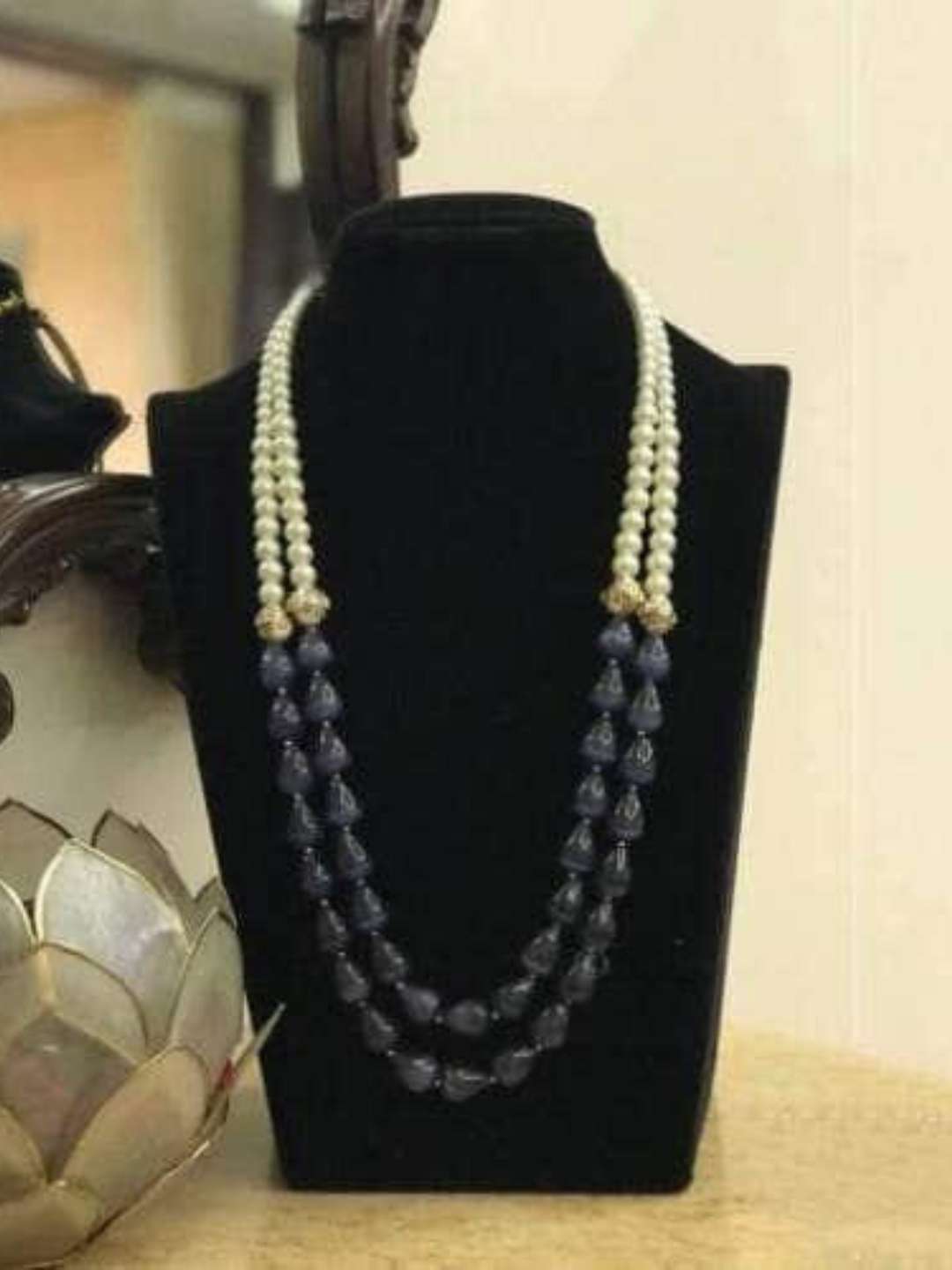 Ishhaara Dual Layered Monalisa Necklace