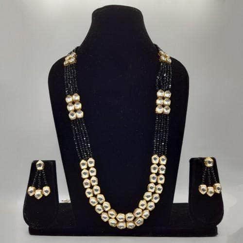 Ishhaara Long Crystal Kundan Set