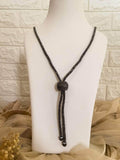 Ishhaara Long Knotted Necklace