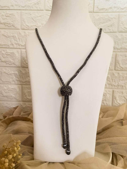 Ishhaara Long Knotted Necklace