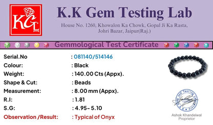 Ishhaara Black Onyx Bracelet