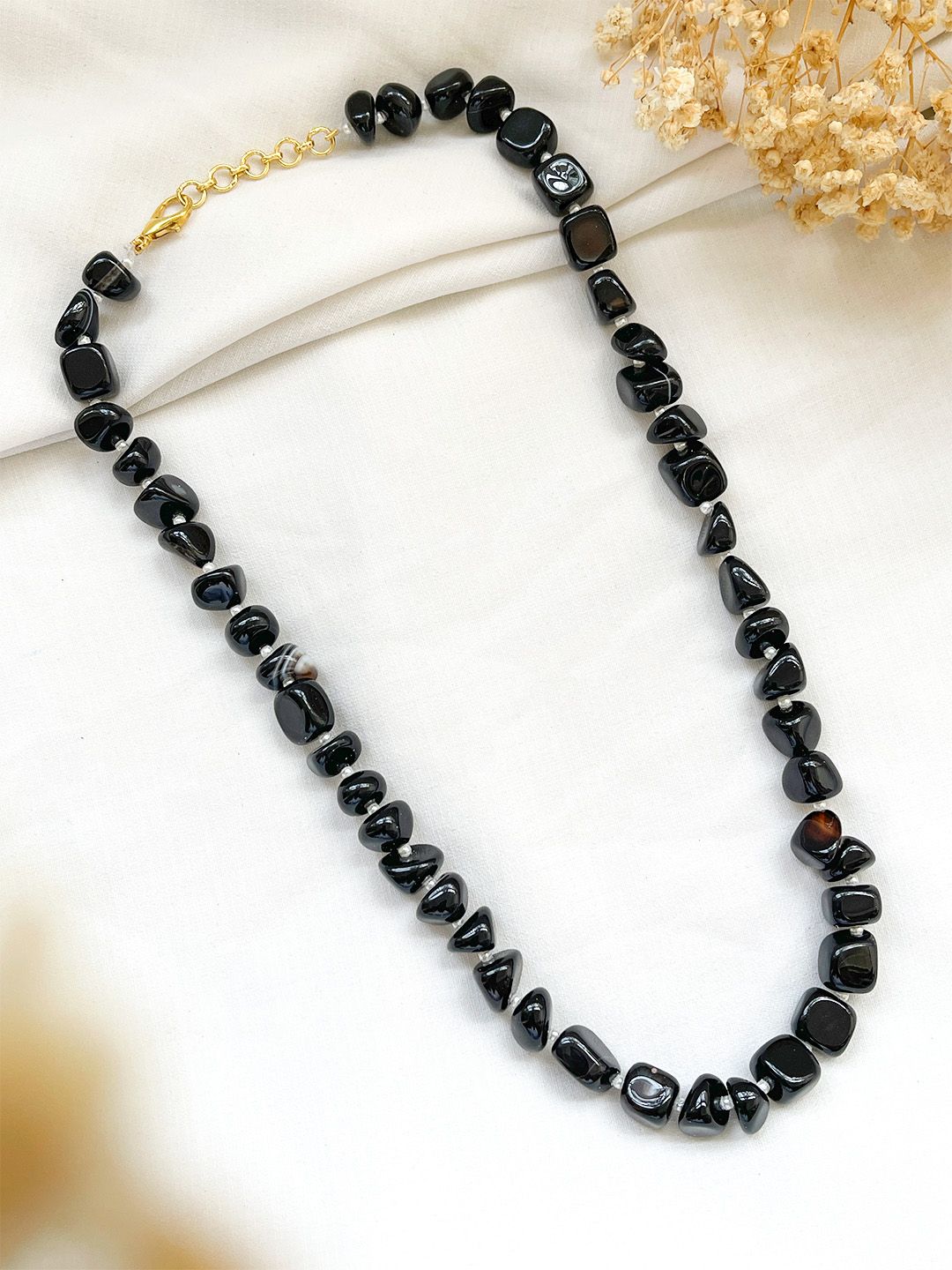 Ishhaara Black Onyx Necklace