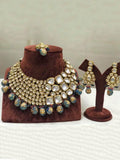 Ishhaara Big Kundan Semi Precious Bridal Necklace