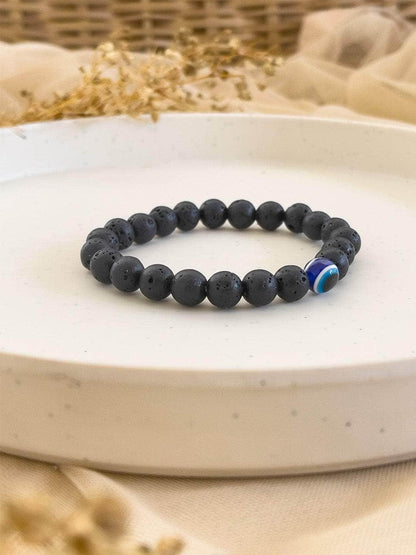 Ishhaara Black Lave Bracelet