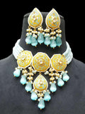 Ishhaara Blue Exclusive Choker Set