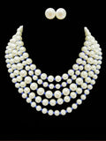 Ishhaara Blue Kareena Kapoor Inspired Pearl Layered Necklace