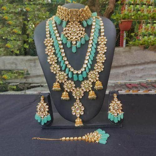 Ishhaara Layered Jumki Choker Bridal Set