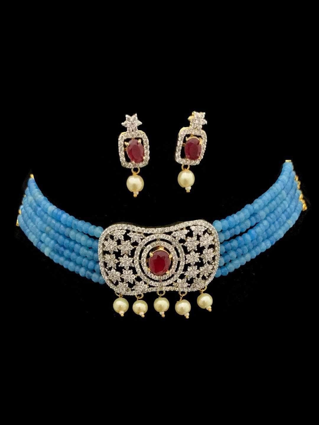 Ishhaara Nebula Bead Choker