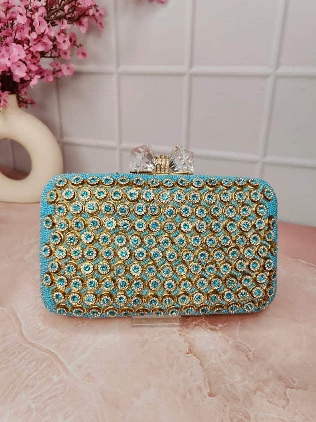 Ishhaara Oval Women Clutch