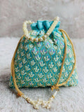 Ishhaara Peora Embroidered Potli Bags