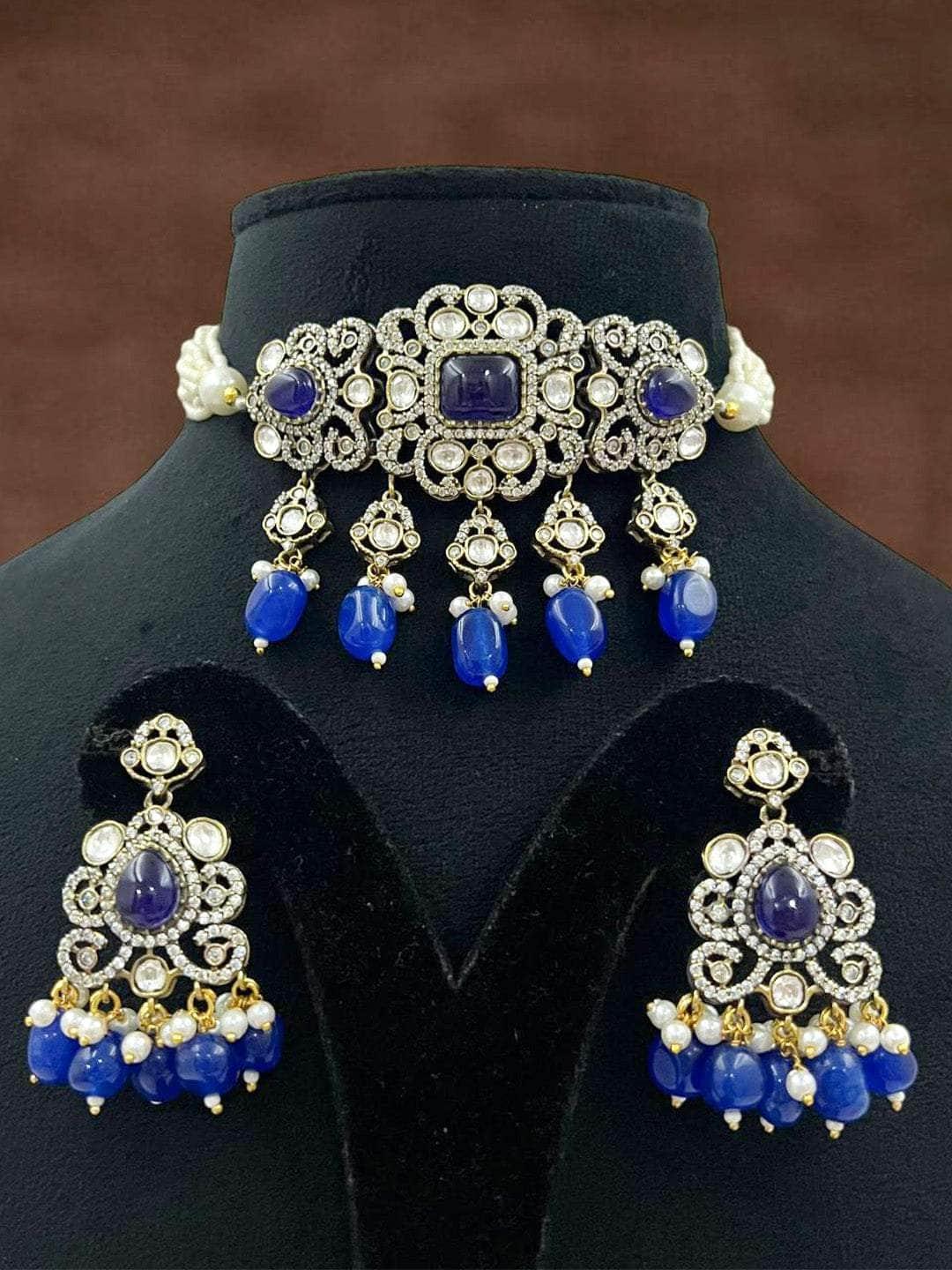 Ishhaara Polki Kundan Choker Bridal Necklace