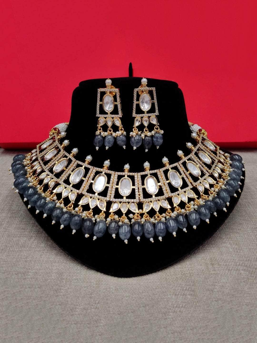 Ishhaara Royal Kundan Pearl Necklace