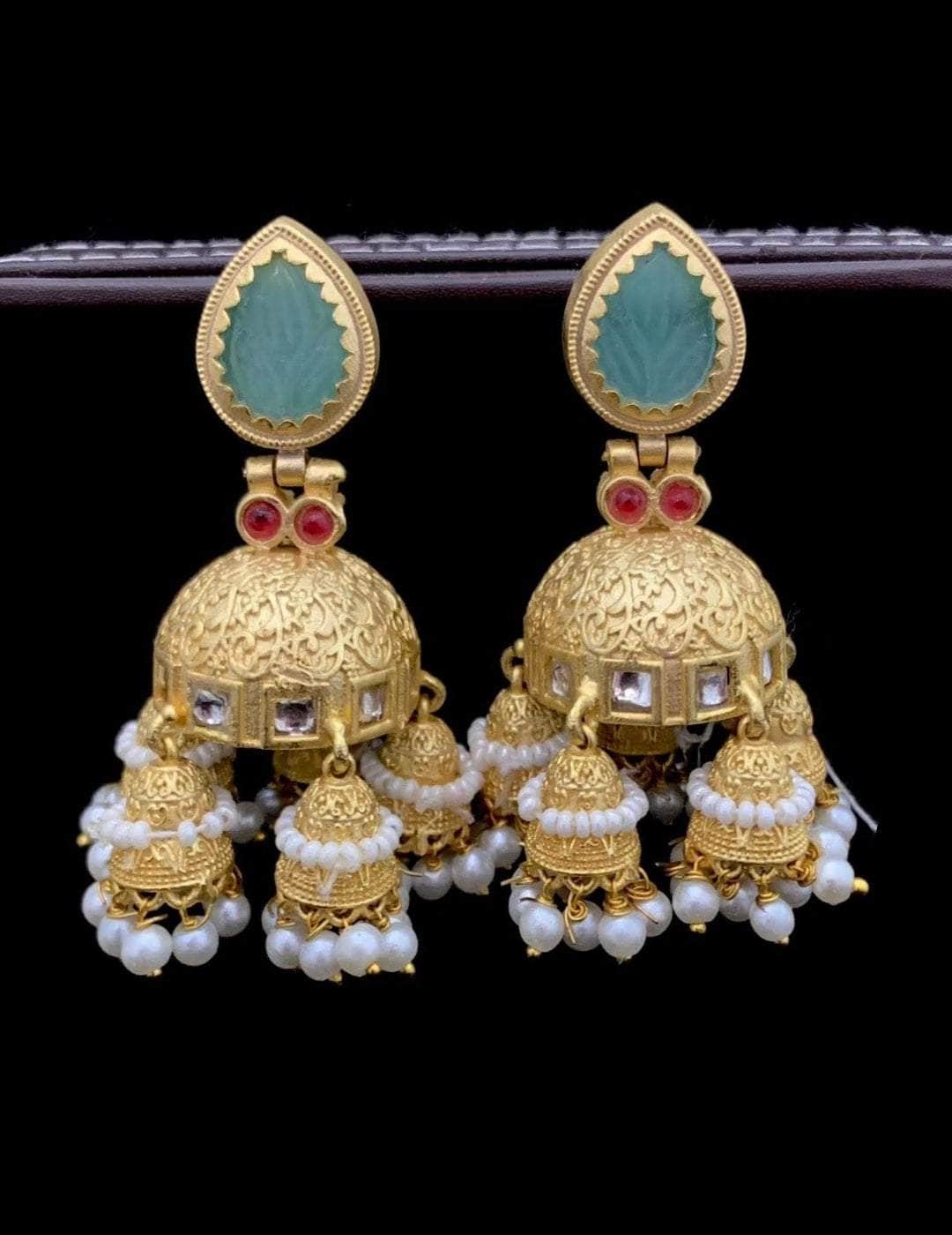 Ishhaara Blue Rudra Earring