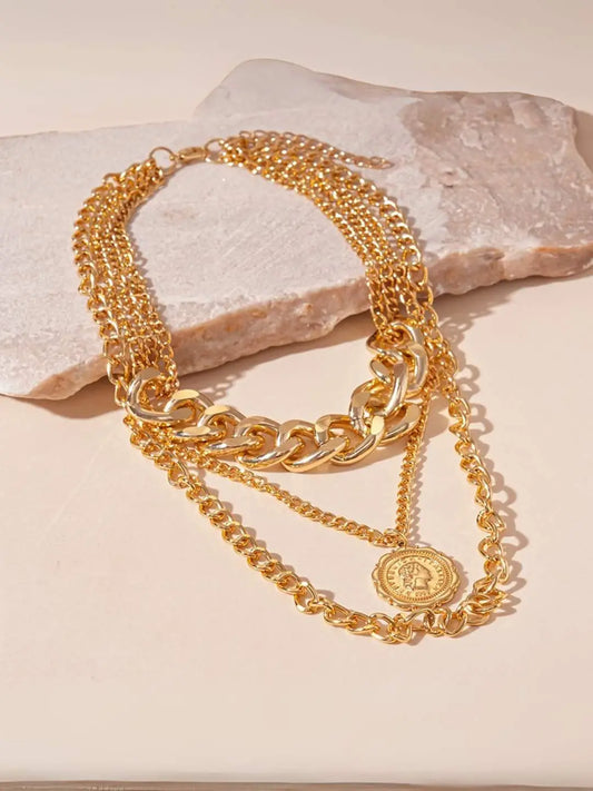 Ishhaara Bold Chain Necklace