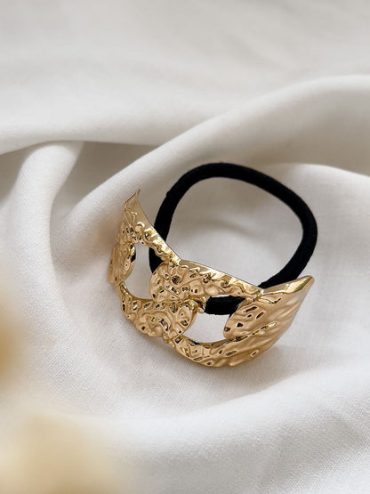 Ishhaara Bold Elegant Stainless Steel Rubber Band