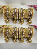 Ishhaara Bridal Rajwadi Bangle Set With Jhumki