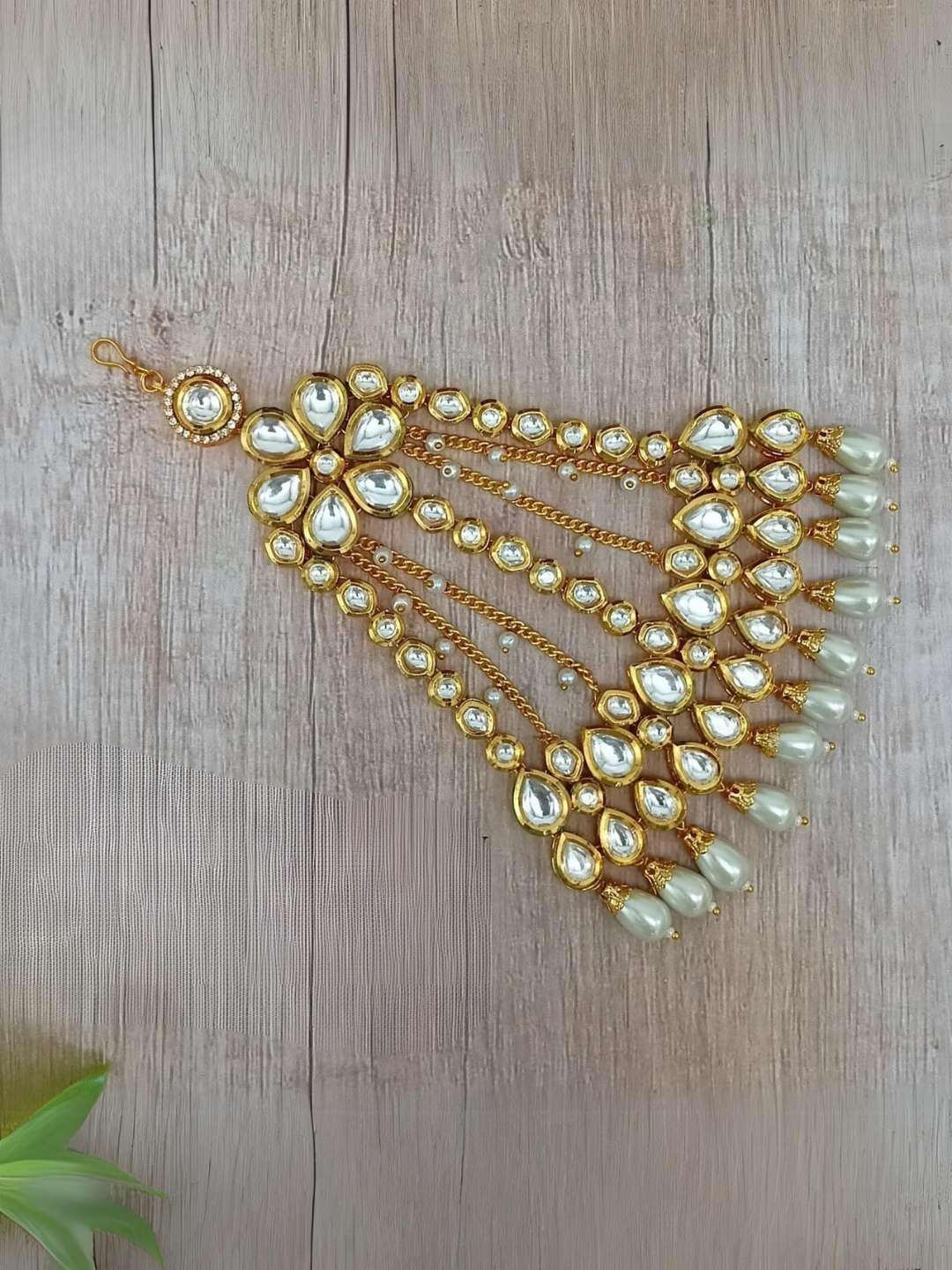 Ishhaara Bridal Strings Of Kundan Passa