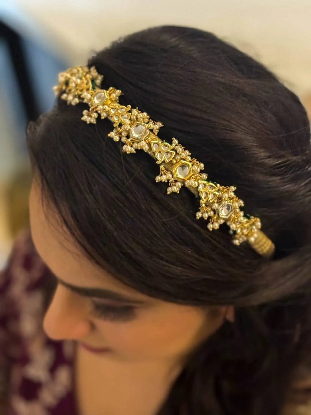 Ishhaara Bridal Tiara Headband