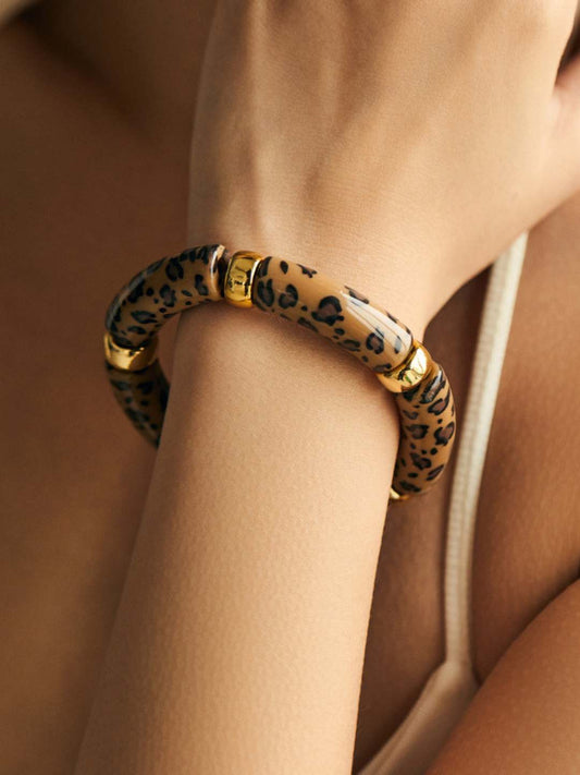 Ishhaara Brown Stretchable Bracelets