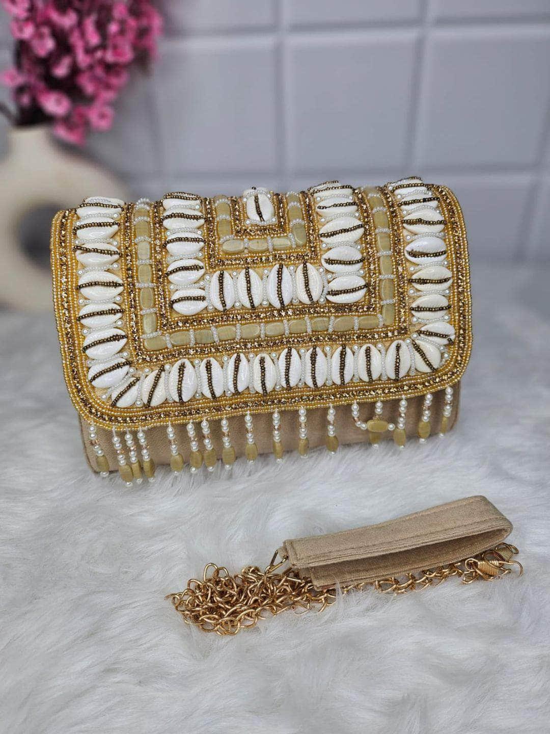 Ishhaara Women Jute Hand Clutch