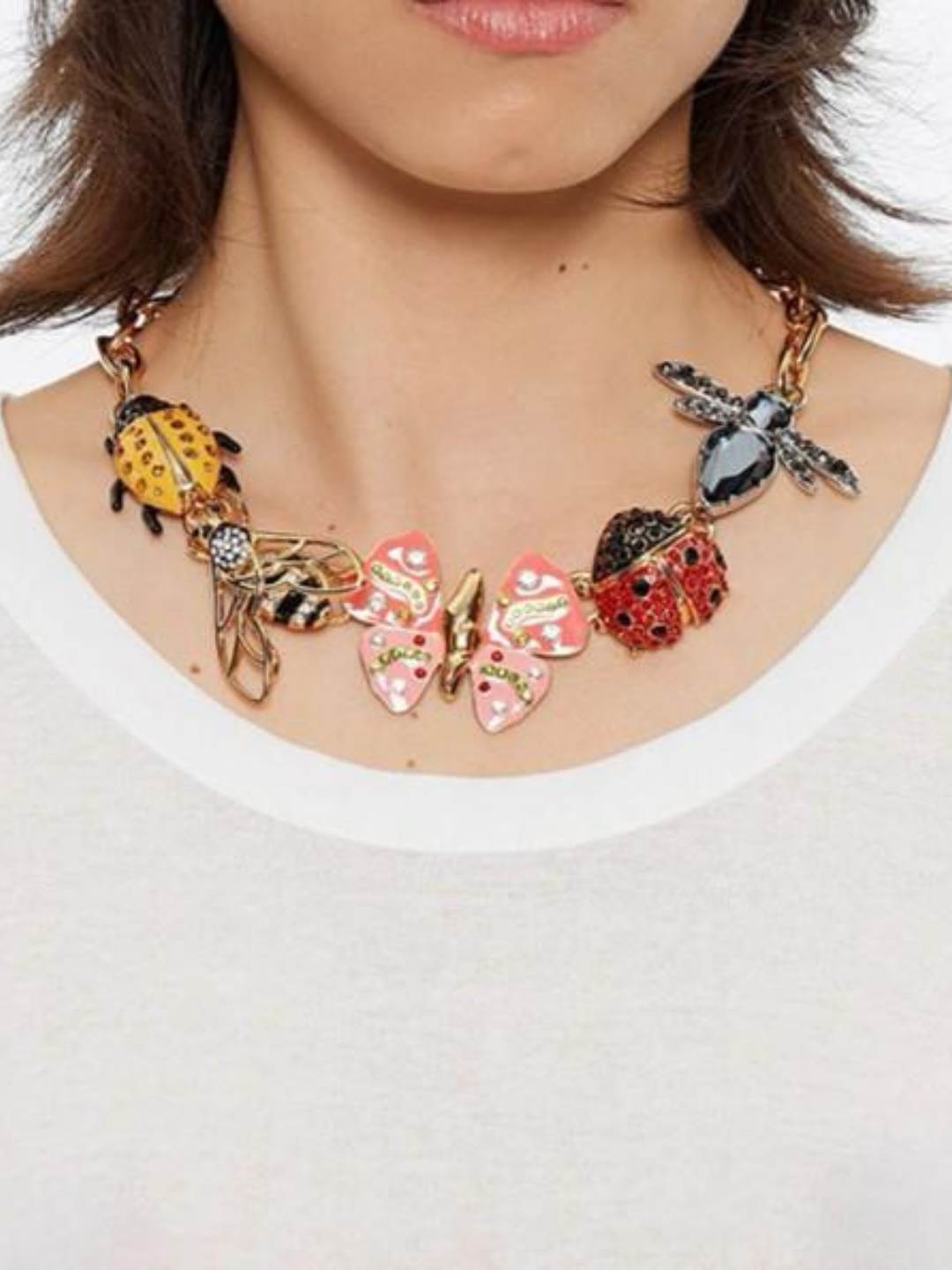 Ishhaara Bug Necklace