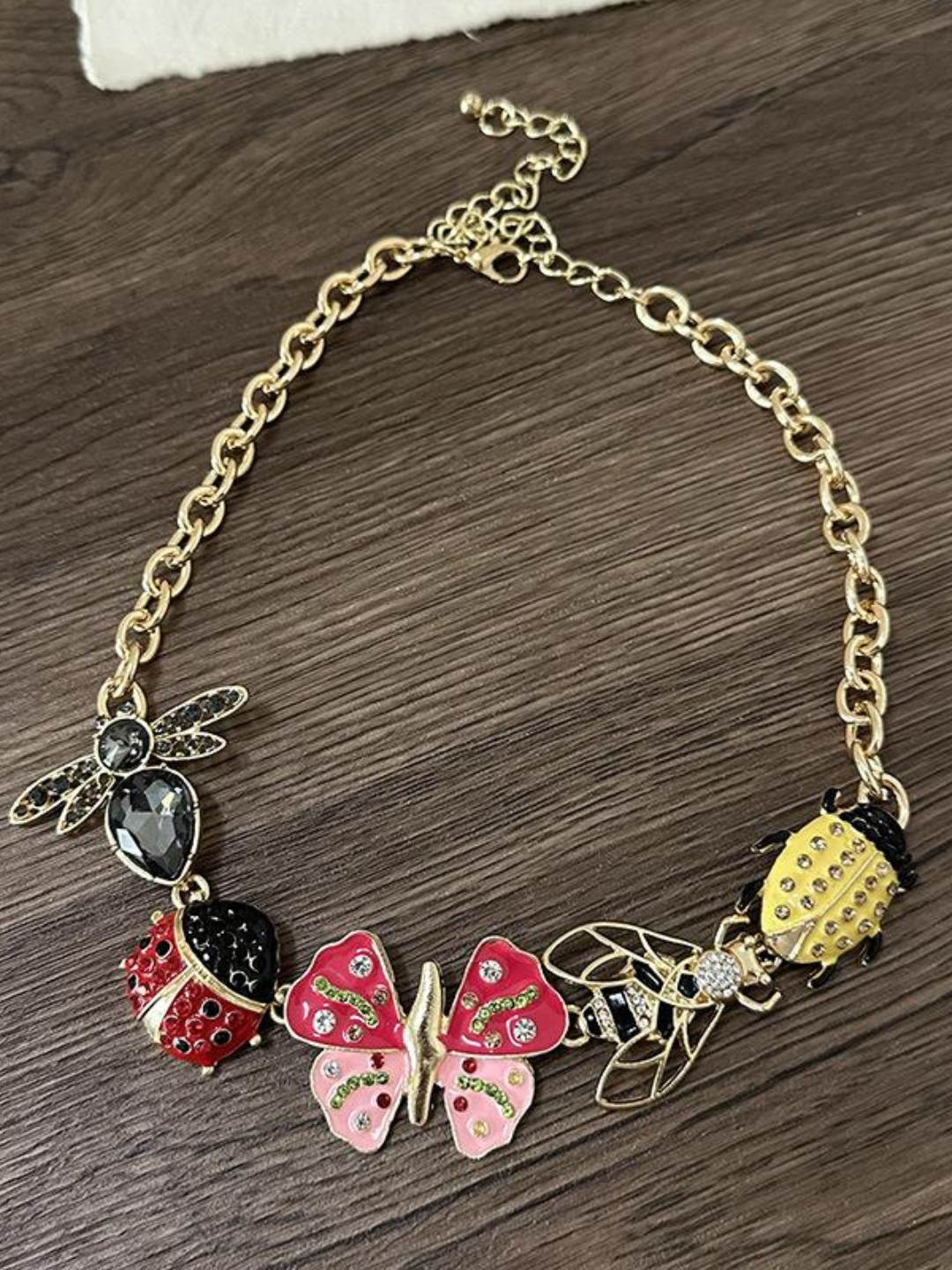Ishhaara Bug Necklace