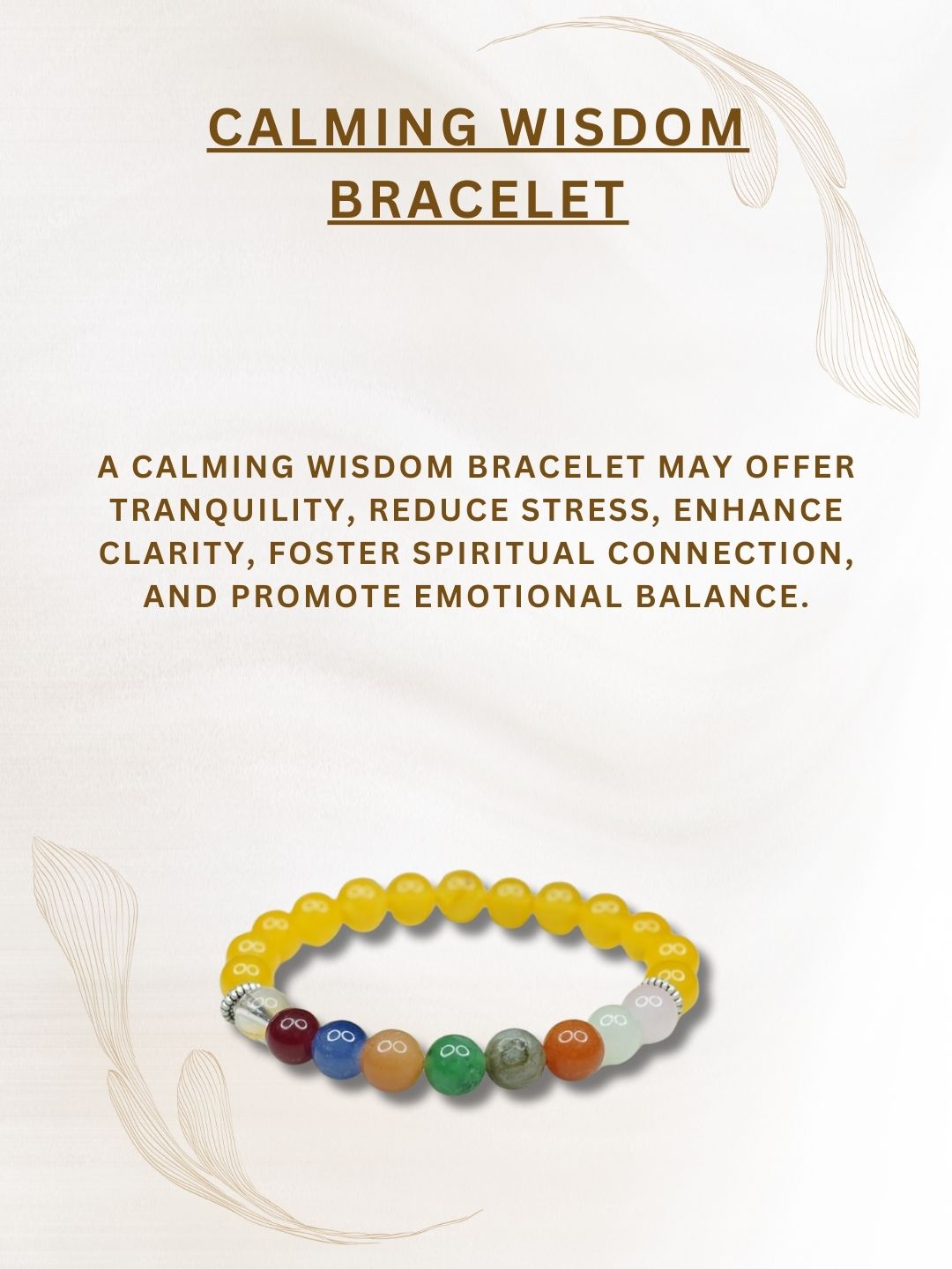 Ishhaara Calming Wisdom Bracelet
