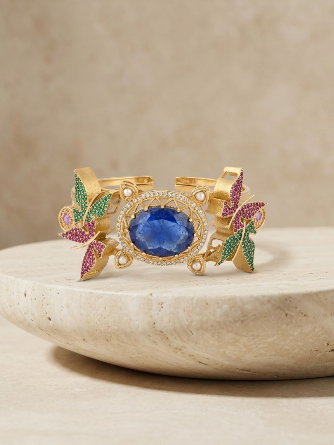 Ishhaara Camellia Bangle Bracelet