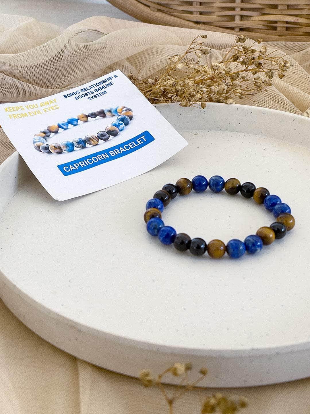 Ishhaara Capricorn Zodiac Bracelet