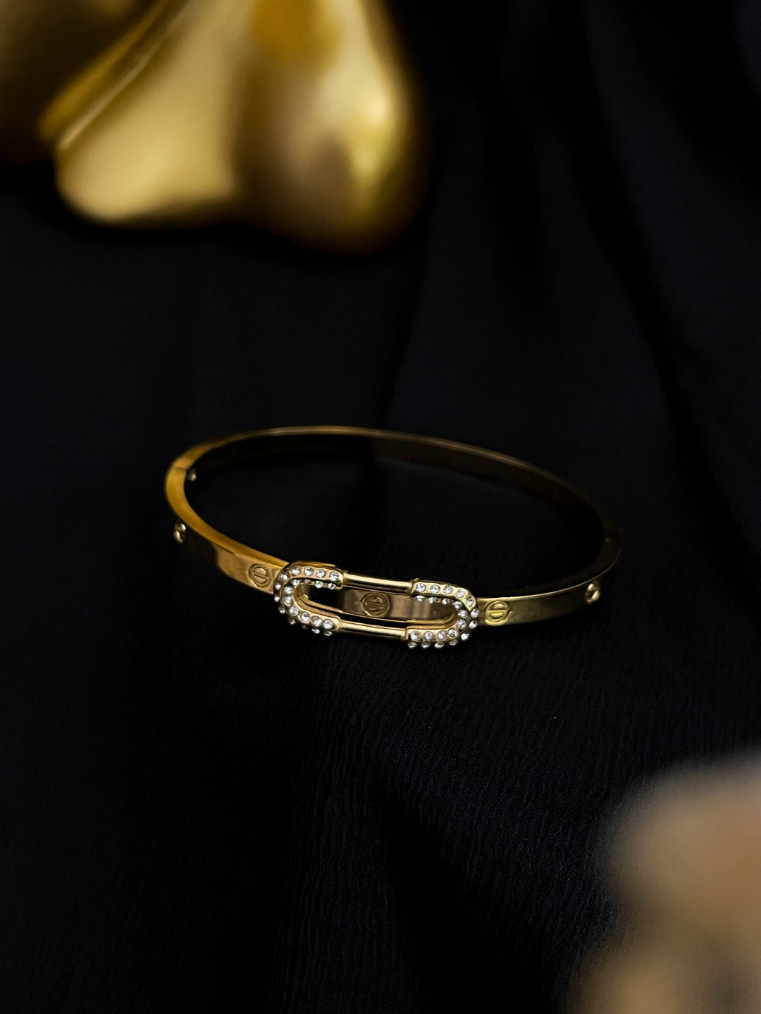 Ishhaara Cartier Bangle Crystal Bracelet