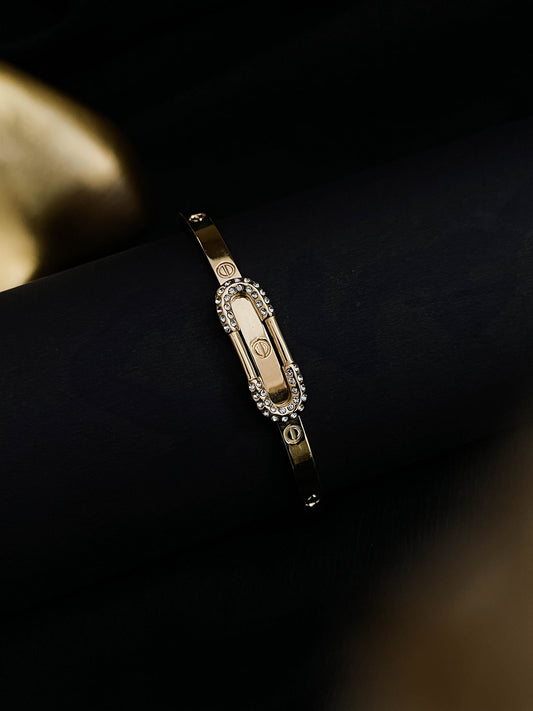 Ishhaara Cartier Bangle Crystal Bracelet