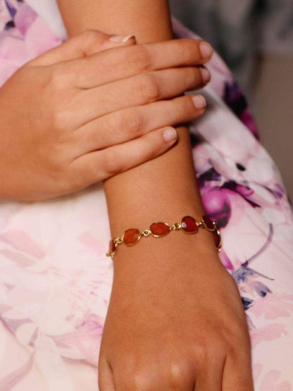 Ishhaara Cetrine Sparkler Bracelet