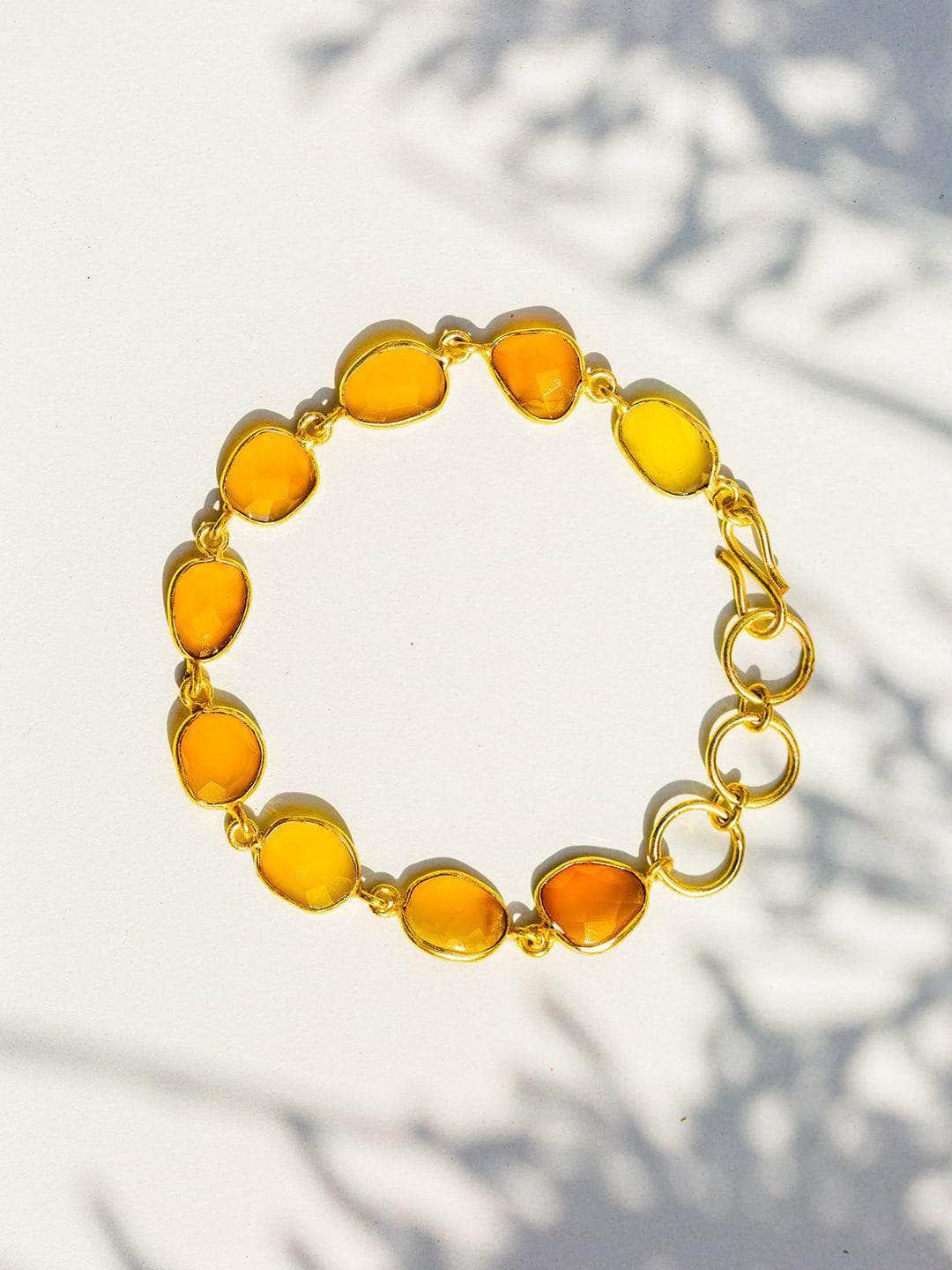Ishhaara Cetrine Sparkler Bracelet