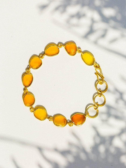 Ishhaara Cetrine Sparkler Bracelet