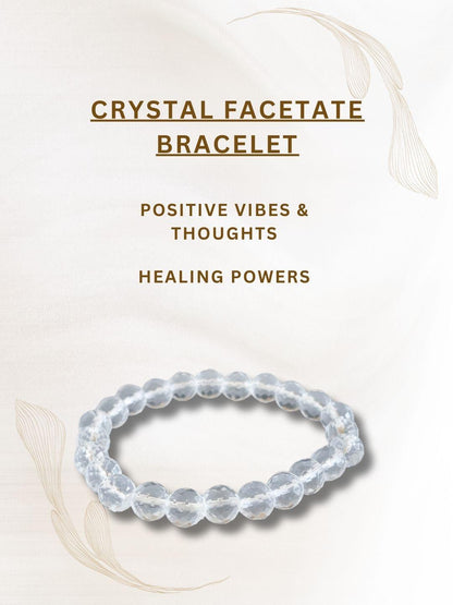 Ishhaara Crystal Facetate Bracelet