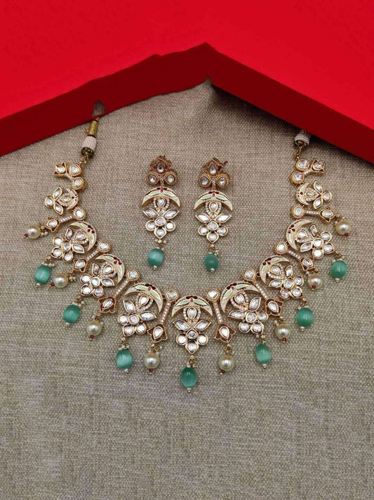 Ishhaara Chandbali Paradise Necklace Set