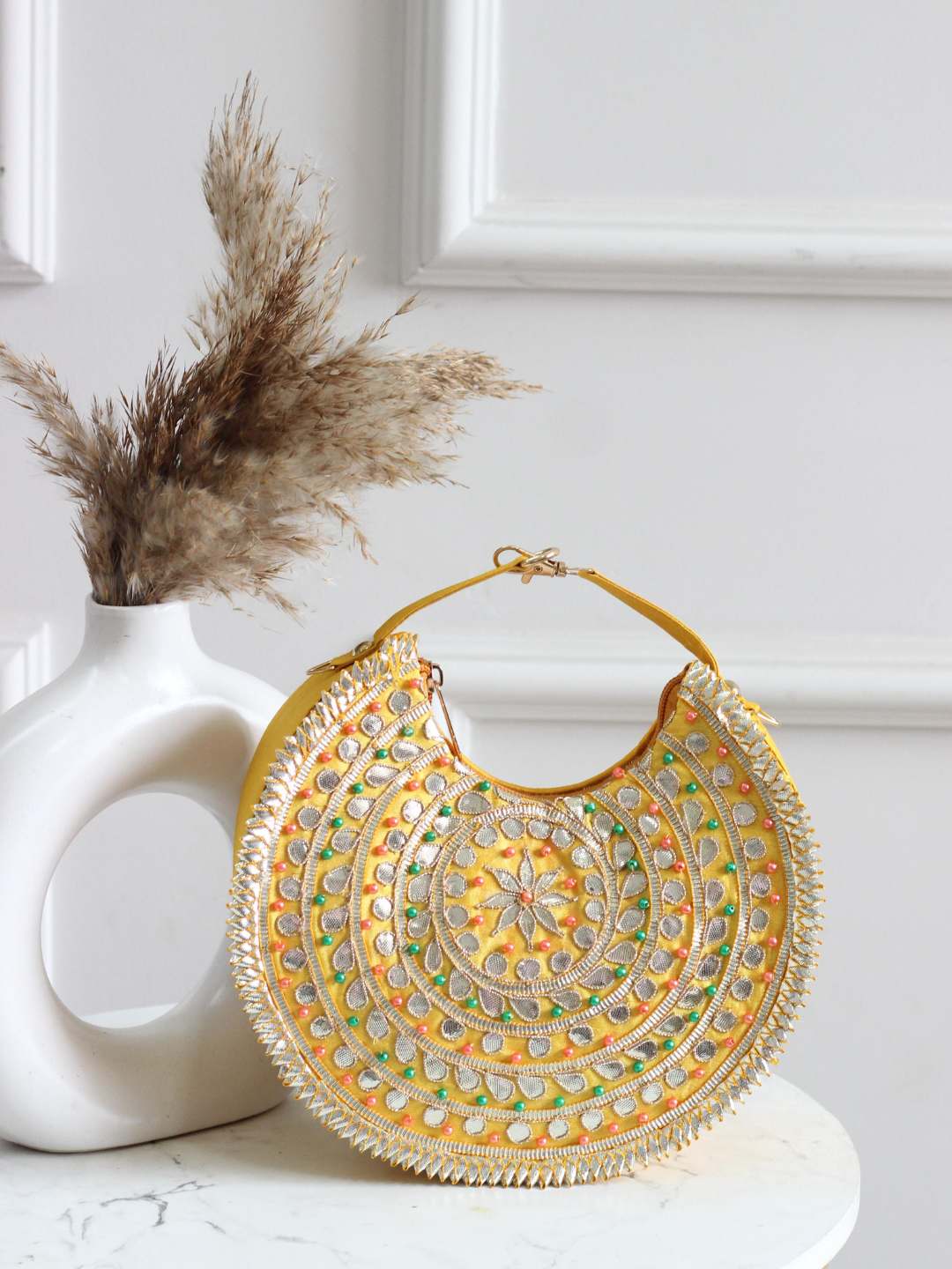 Ishhaara Chandrika Crescent Bag