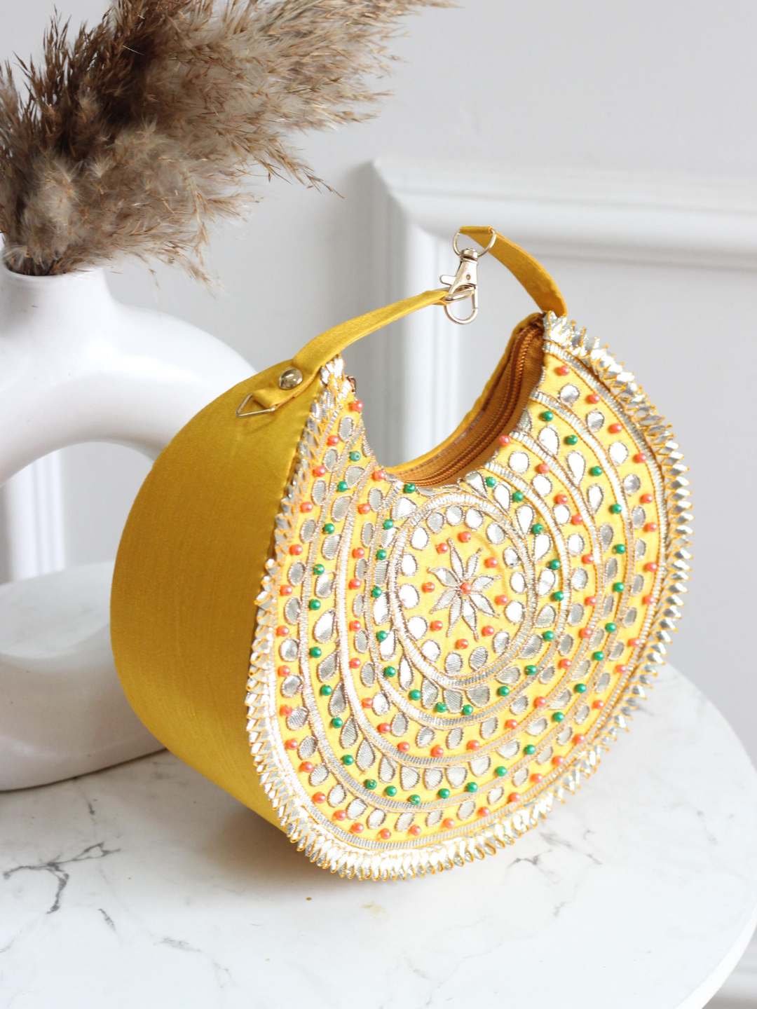 Ishhaara Chandrika Crescent Bag