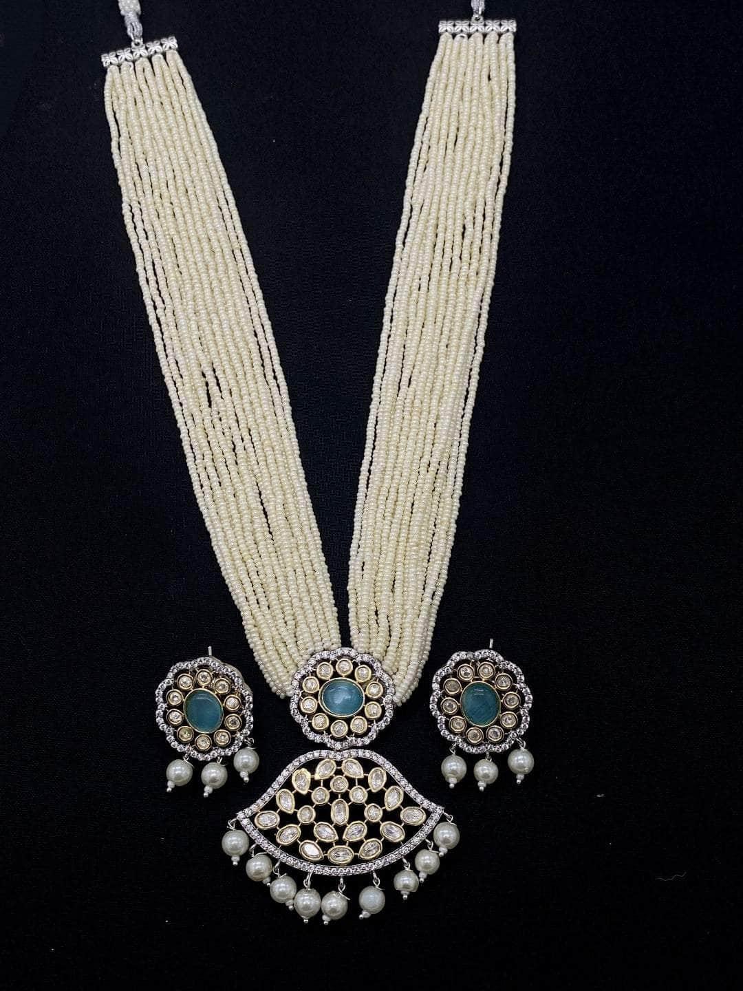 Ishhaara Cheed Beed Kundan Long Chain