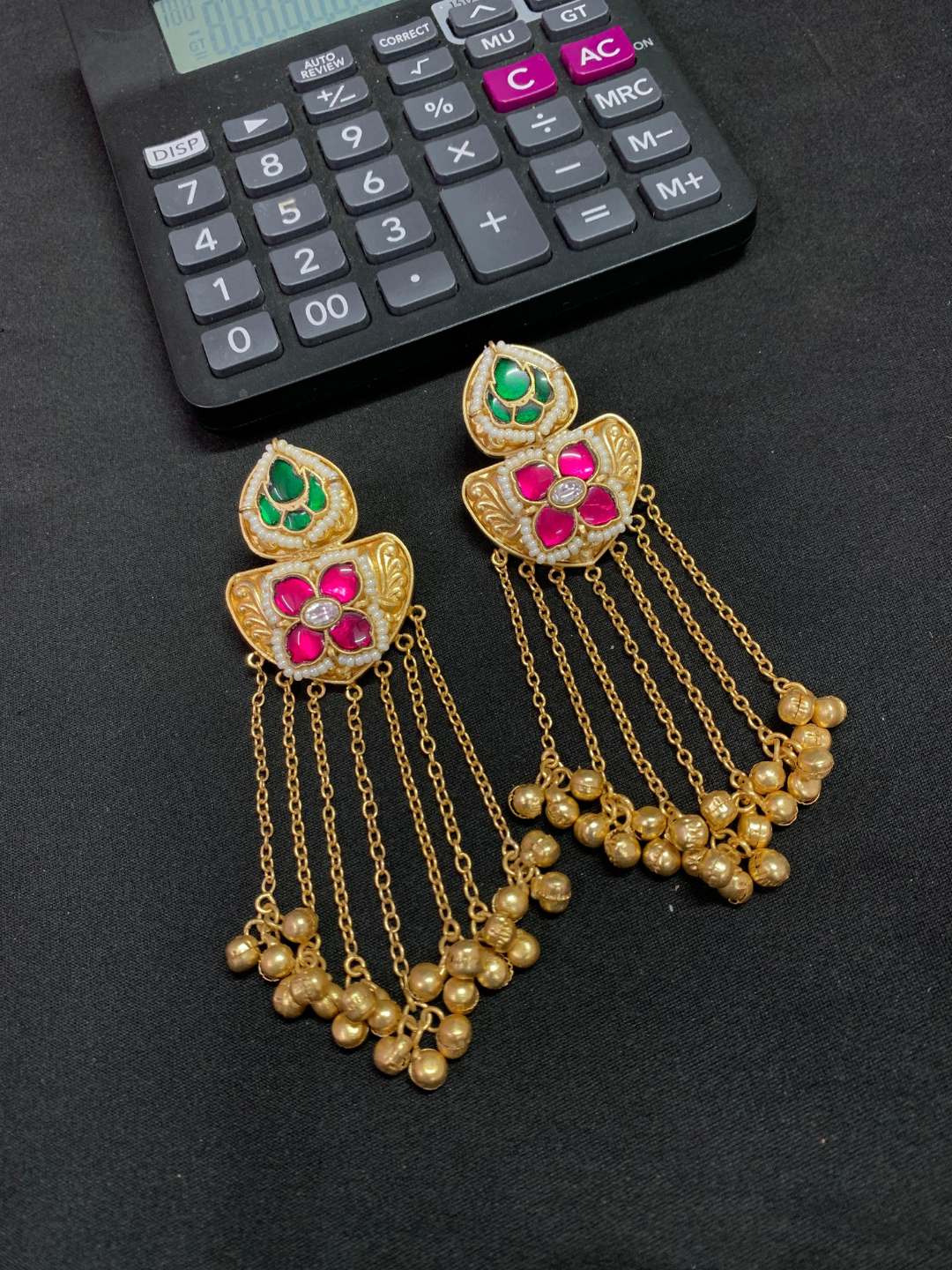 Ishhaara Chromatic Cascade Dangle Earring