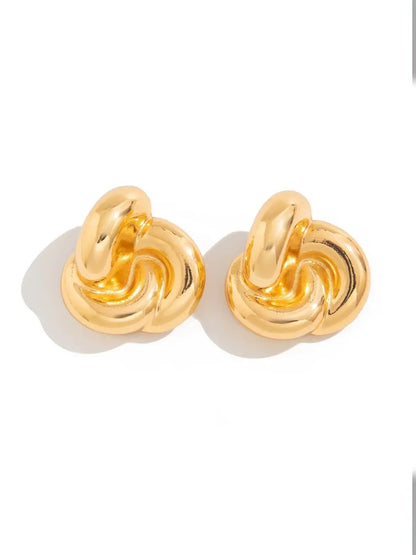 Ishhaara Chunky Hoop Earrings