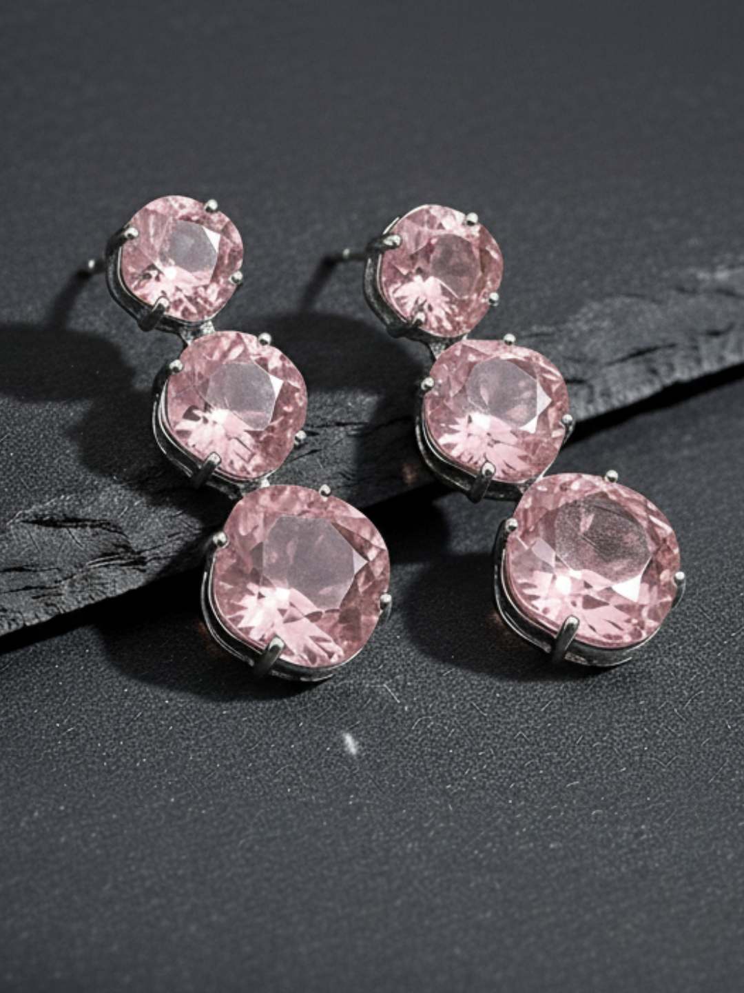 Ishhaara Classic Stone Studded Earrings
