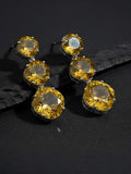 Ishhaara Classic Stone Studded Earrings