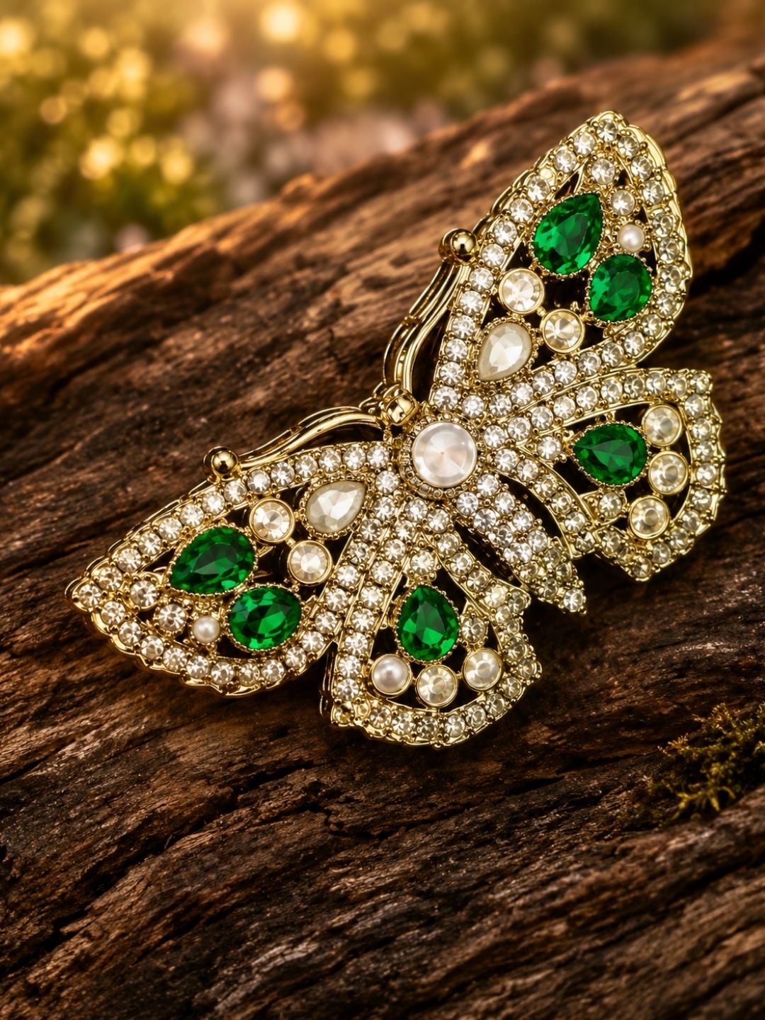 Ishhaara Classy Butterfly Brooch