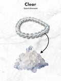 Ishhaara Clear Quartz Bracelet