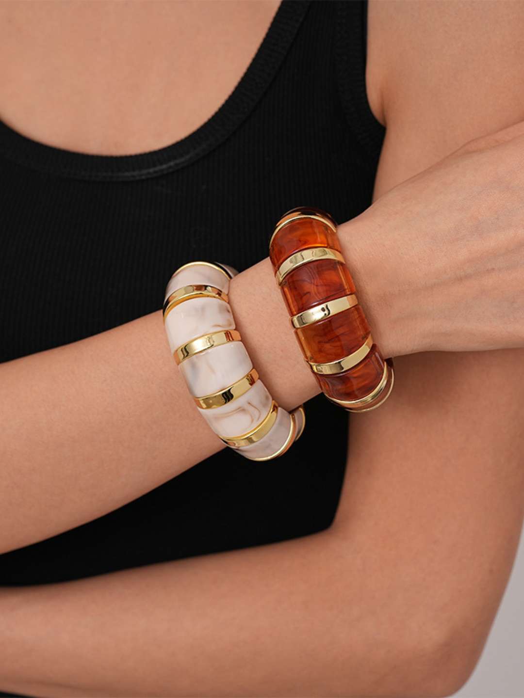 Ishhaara Colorful Acrylic Bamboo Bangles