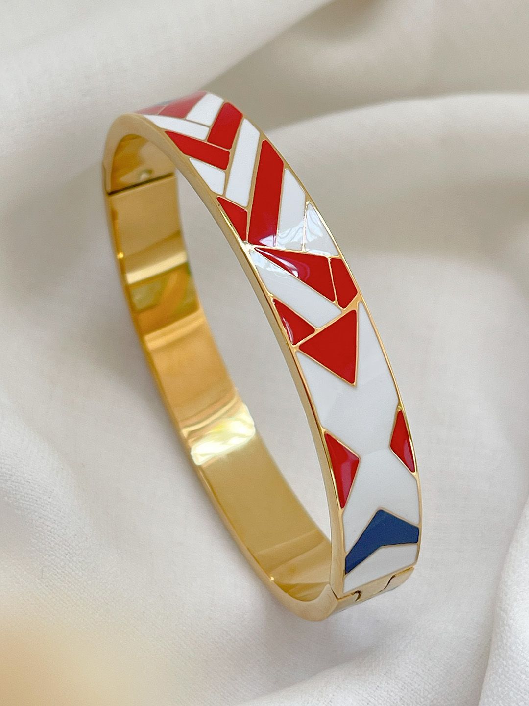 Ishhaara Colorful Enamel Bangle Bracelets