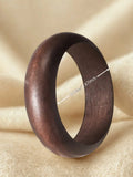 Ishhaara Combo Of Three Different Sizes Wooden Bangle
